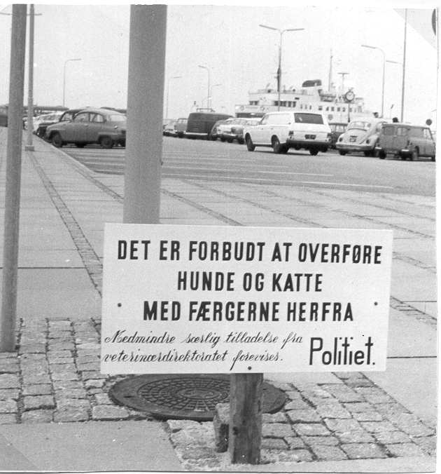 Bøjden Færgehavn - også dengang "udkantsdanmark"